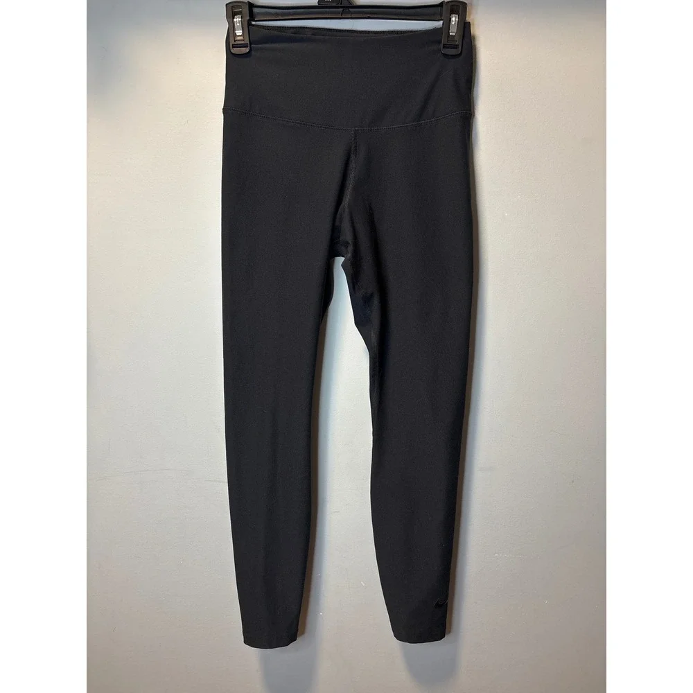 Nike Dri-FIT Womens High Waisted Leggings Black Athletic Tights Small RN56323